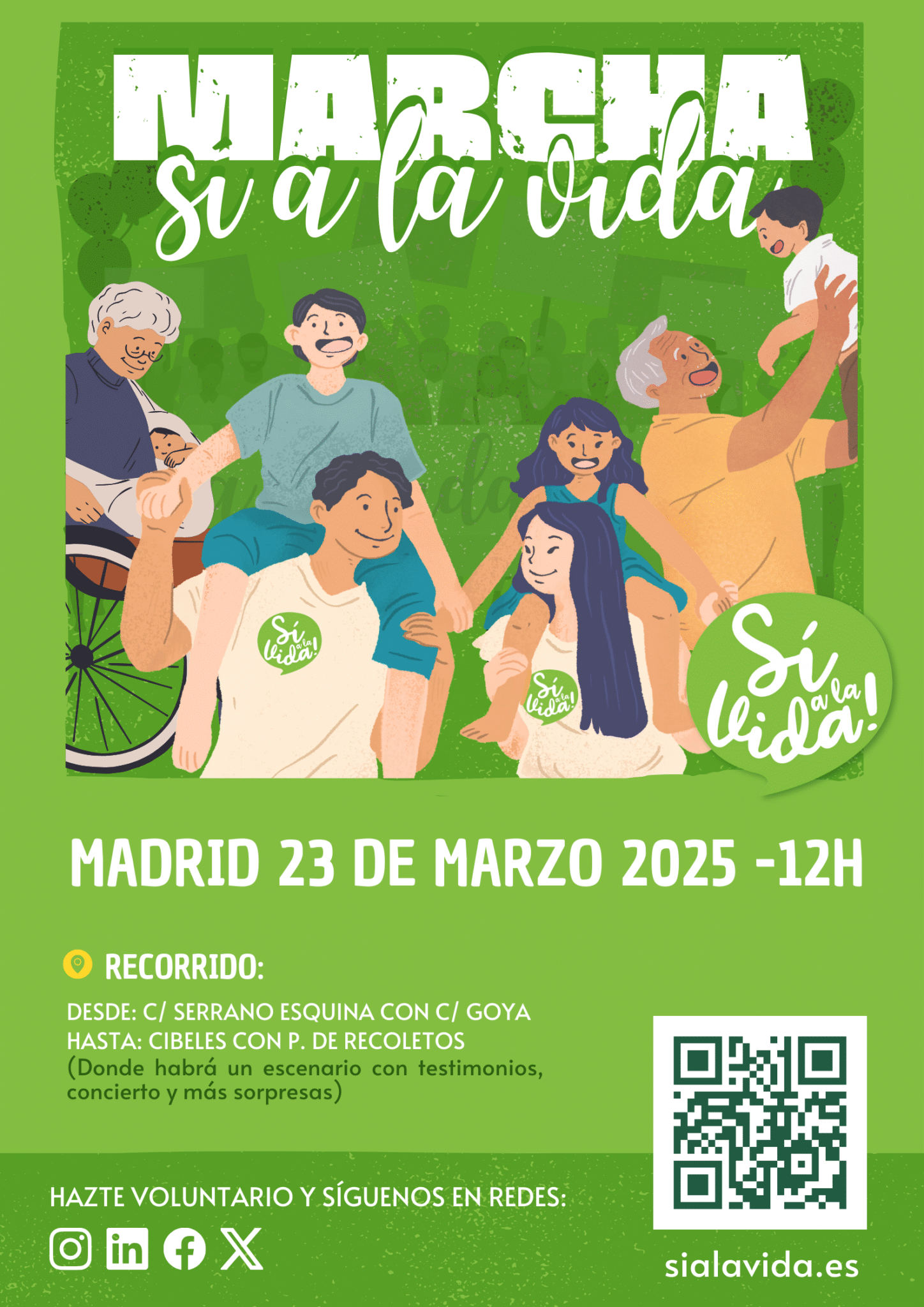 Marcha Si a la Vida 2025