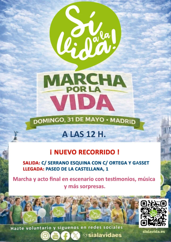 marcha si a la vida 2026